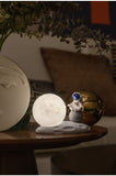 Original Sitting Astronaut & Moon Lamp