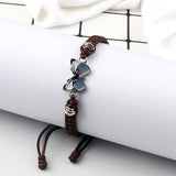 Gray Butterfly Bracelet