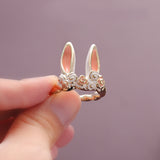 Rabbit Ear Ring