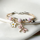 Drip Glaze Butterfly Bracelet