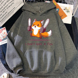 I Don't Give A Fox Creative Soft Hoodie