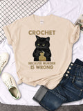 Crochet Because Murder Is Wrong