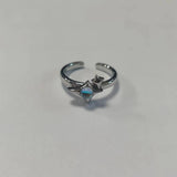 Irregular Cross Star Opal Ring
