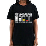 My Social Battery Tee