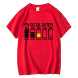 My Social Battery Tee