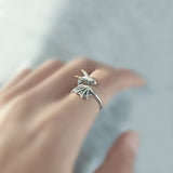 Silver Dragon Ring