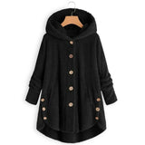 Fleece Cat Hoodie Multi Color