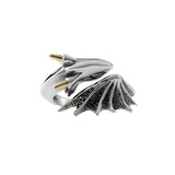 Silver Dragon Ring