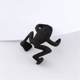 Clip on Frog Earring