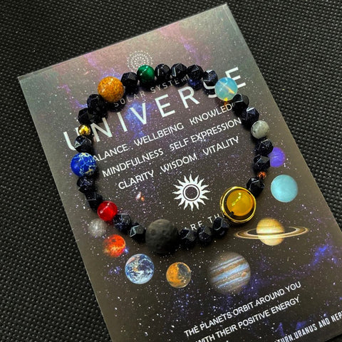 Solar System Universe Bracelet