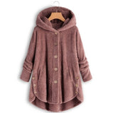 Fleece Cat Hoodie Multi Color