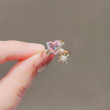 Transparent Heart Love Ring