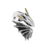 Silver Dragon Ring