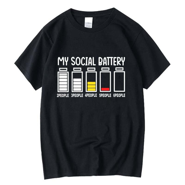 My Social Battery Tee