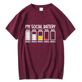 My Social Battery Tee
