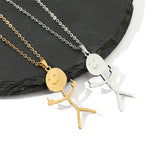 Fxck You Doodle Necklace