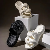 Skull Thick Bottom Sandals