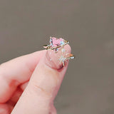Transparent Heart Love Ring