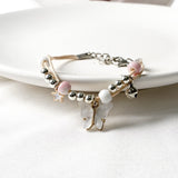 Drip Glaze Butterfly Bracelet