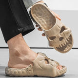 Skull Thick Bottom Sandals