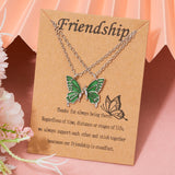 Friendship Butterfly Necklace