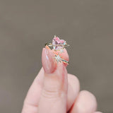 Transparent Heart Love Ring