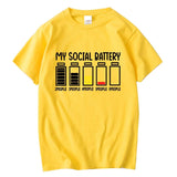 My Social Battery Tee
