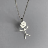 Fxck You Doodle Necklace