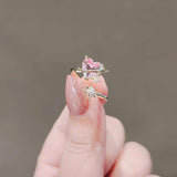 Transparent Heart Love Ring