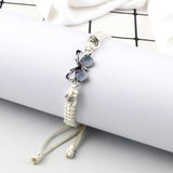 Gray Butterfly Bracelet