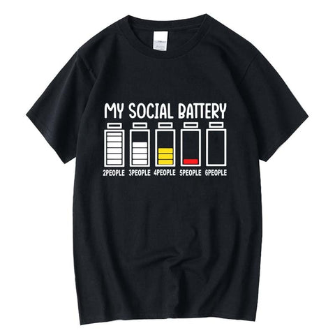 My Social Battery Tee