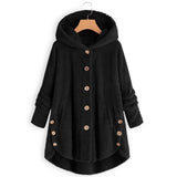 Fleece Cat Hoodie Multi Color