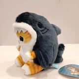 Shark Cat and Fried Shrimp Cat Plush