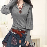 Retro Lantern Sleeve Cashmere Sweater