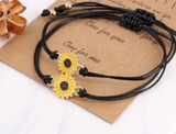 Sunflower Bracelet Set