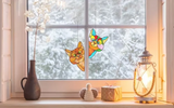 Stain Cat Suncatcher For Window