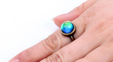 Bronze Plated Changing Color Mood Ring