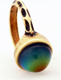 Bronze Plated Changing Color Mood Ring