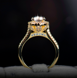 Gold Plated Bronze Ring