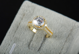 Gold Plated Bronze Ring