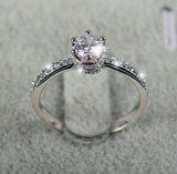 Sterling 925 Silver Crown Ring