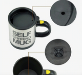 Self Stirring Stainless Steel Mug