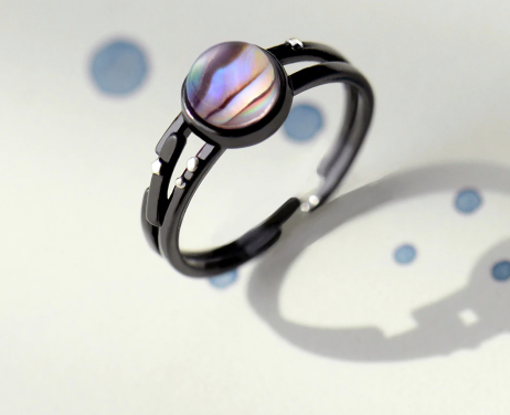 Stars Trail Gemstone Ring