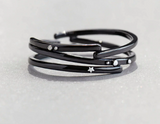 Stars Trail Gemstone Ring