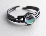 Stars Trail Gemstone Ring
