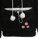 Cat Lover Hoodie Pouch