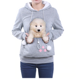 Cat Lover Hoodie Pouch