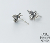 Save The Bees - 925 Sterling Bee Stud Earrings