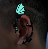 Glowing Dragon Ear Cuff Clip