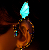 Glowing Dragon Ear Cuff Clip